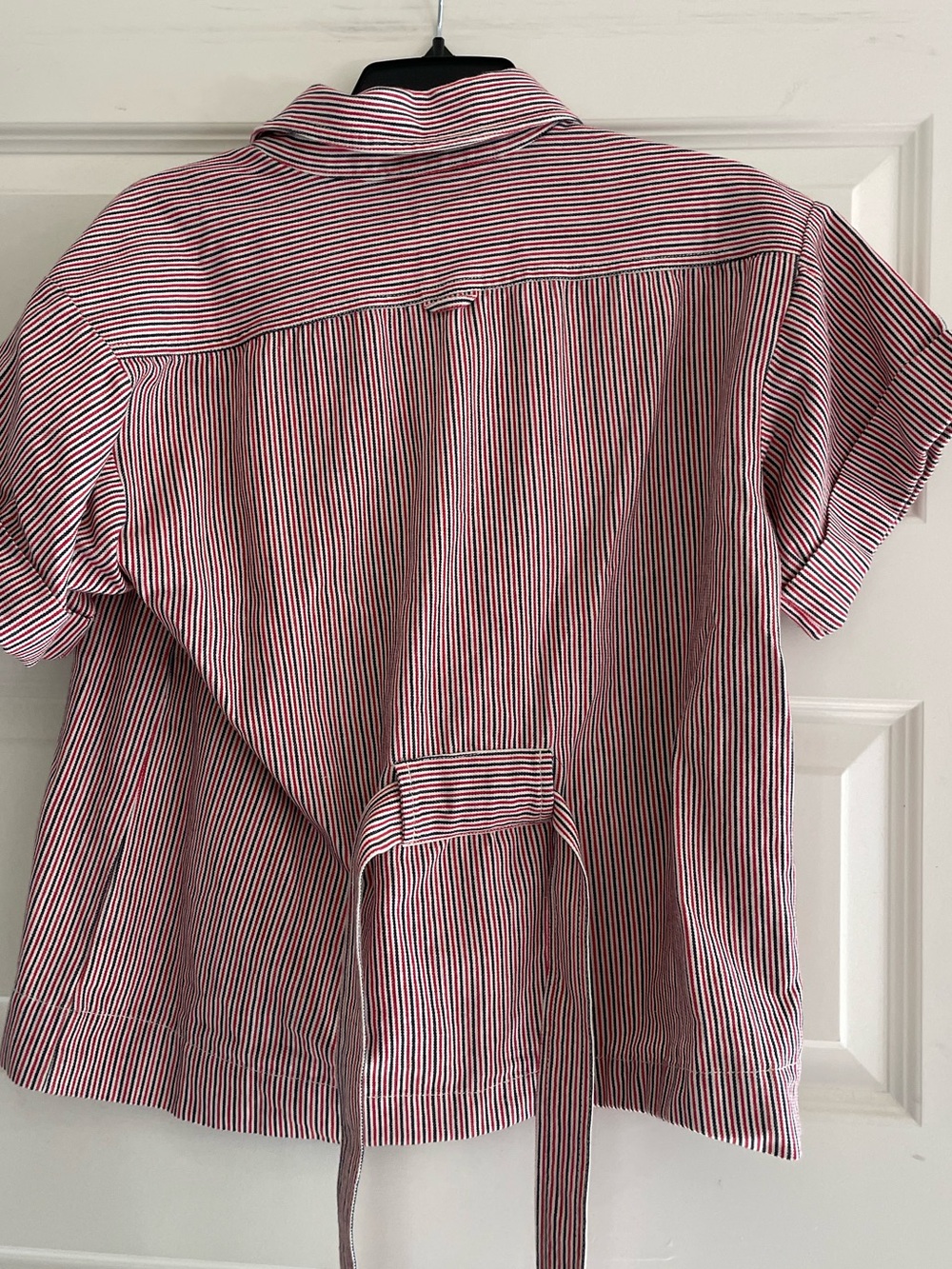 Tuckernuck Ava Striped Belted Top - Picture 4 of 5